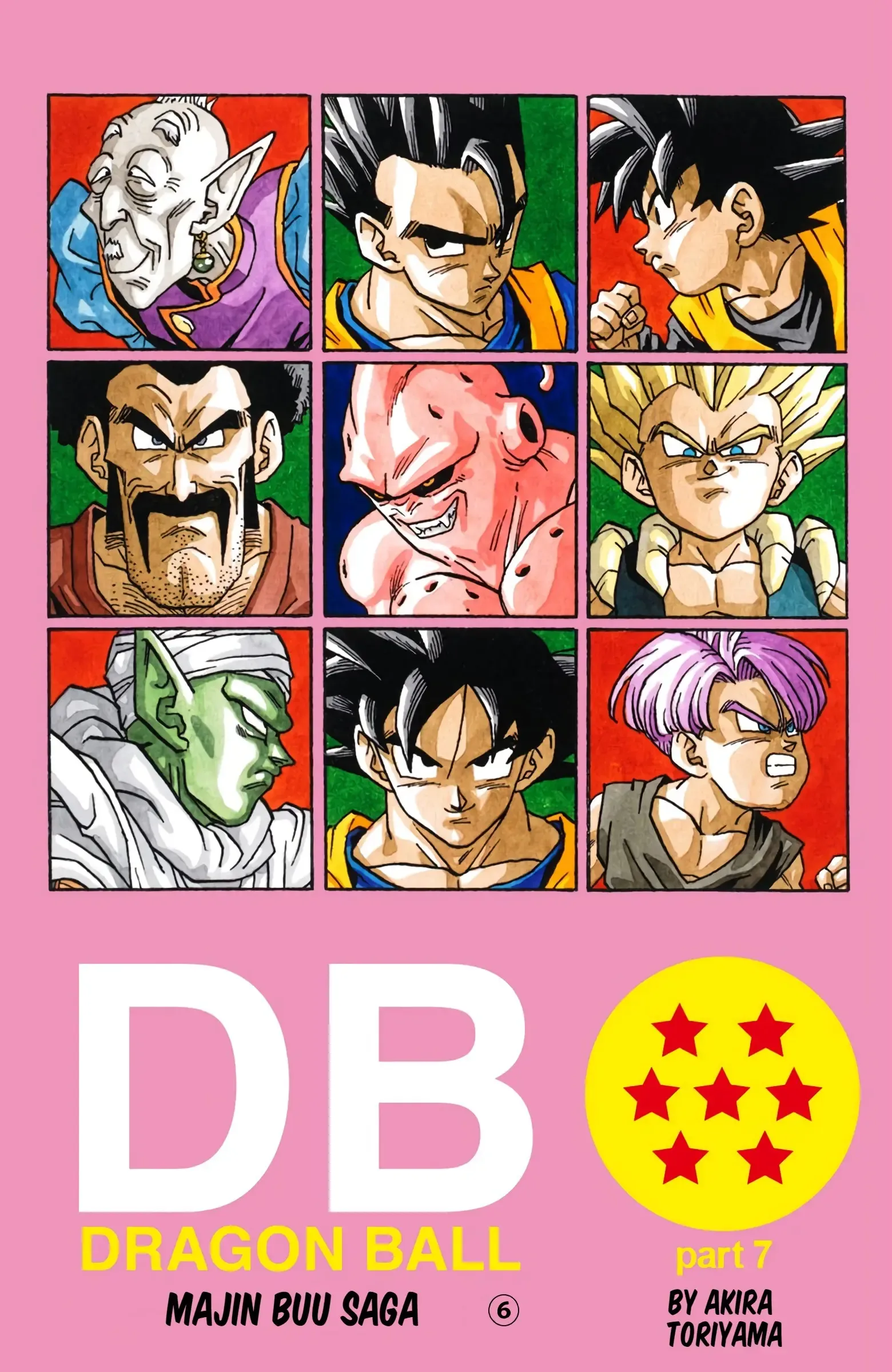 DBZ Majin Buu Saga Colored Manga